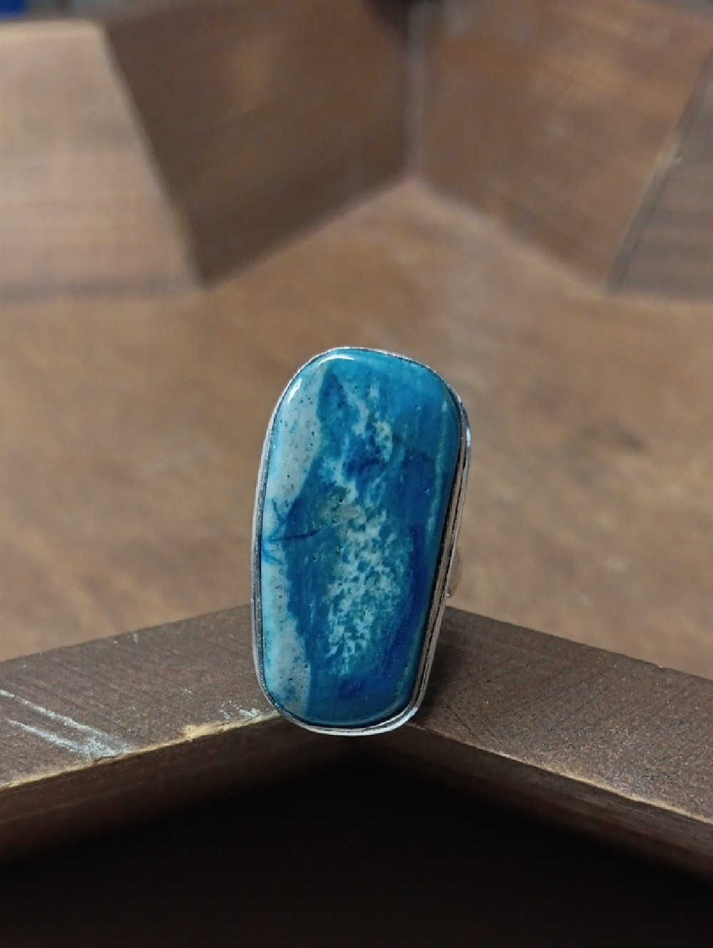 Blue Stone Women's Ring